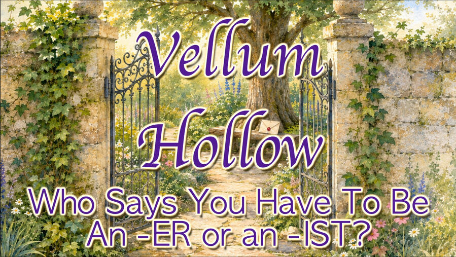 Who Says You Have To Be An -ER or an -IST? Who Says You Have To Be An -ER or an -IST?